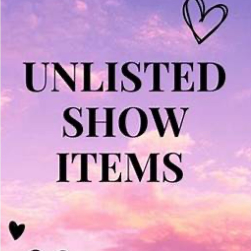 Unlisted Show Items Poster